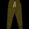 Poudre Organic Homewear | Pantalons & Leggings | PANTALON ONONIS VELOURS Fir Green FirGreen