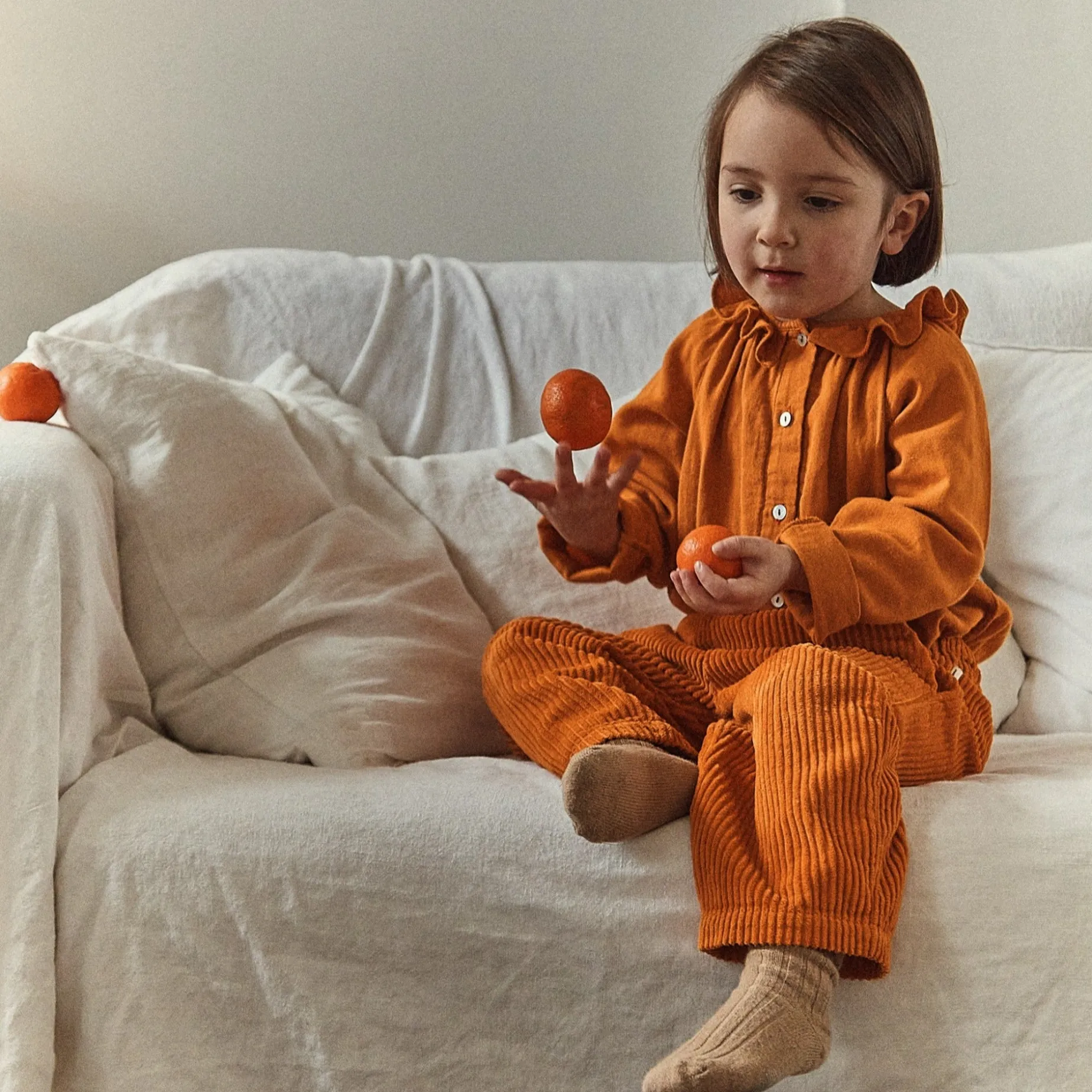 Poudre Organic Leggings & Pantalons | Leggings & Pantalons | PANTALON POMELOS VELOURS CÔTELÉ Desert Sun DesertSun