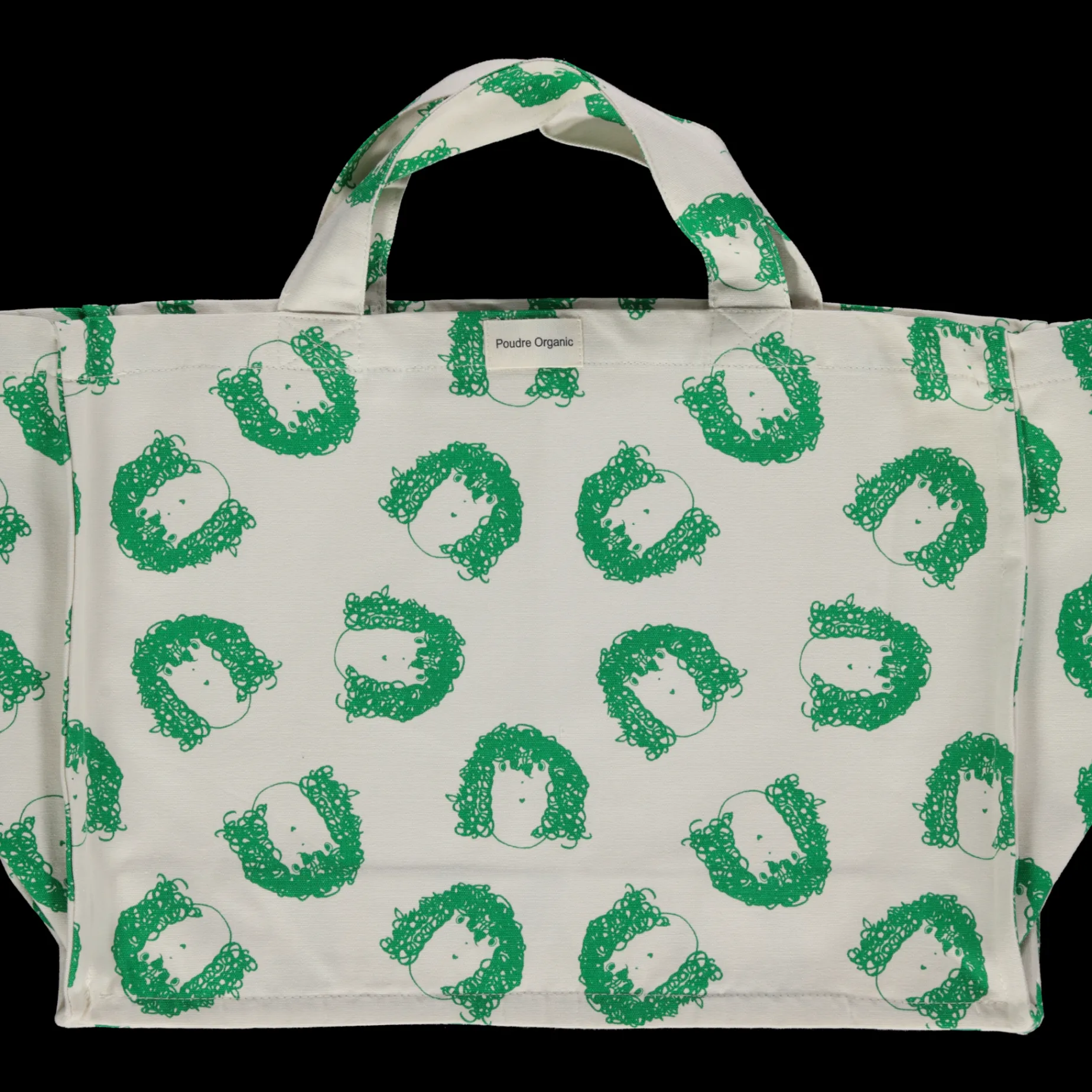 Poudre Organic Sacs | Sacs | PETIT CABAS VIGNE ERNESTO Vert Ernesto-Vert