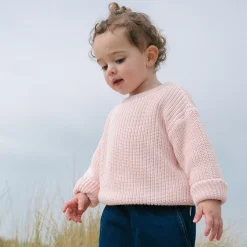 Poudre Organic Pulls | Pulls | PULL PISSENLIT COTON Rose Pastel RosePastel