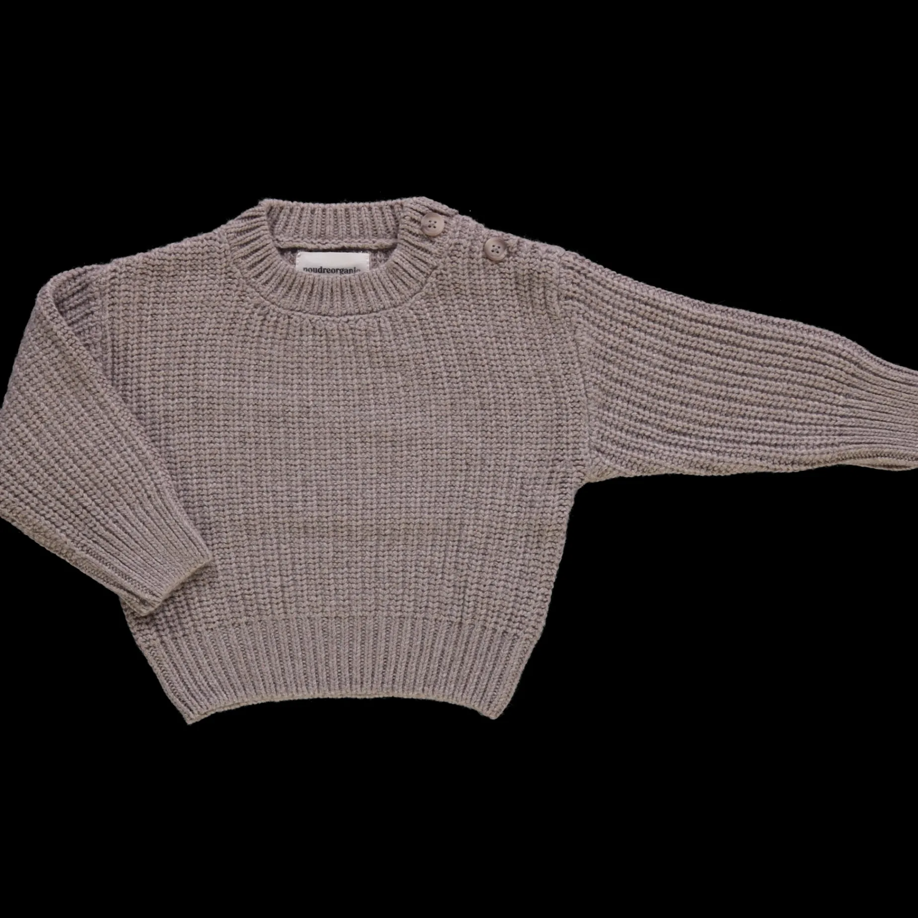 Poudre Organic Pulls | Pulls | PULL PISSENLIT LAINE Hazelnut
