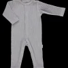 Poudre Organic Pyjamas | PYJAMA AIRELLE CÔTELÉ Gris Clair Chiné GrisClairChiné