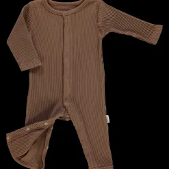 Poudre Organic Pyjamas | PYJAMA AIRELLE CÔTELÉ Toffee