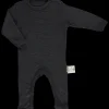 Poudre Organic Pyjamas | Trousseaux De Naissance & Packs | PYJAMA ARMOISE MÉRINOS Gris Chiné GrisChiné
