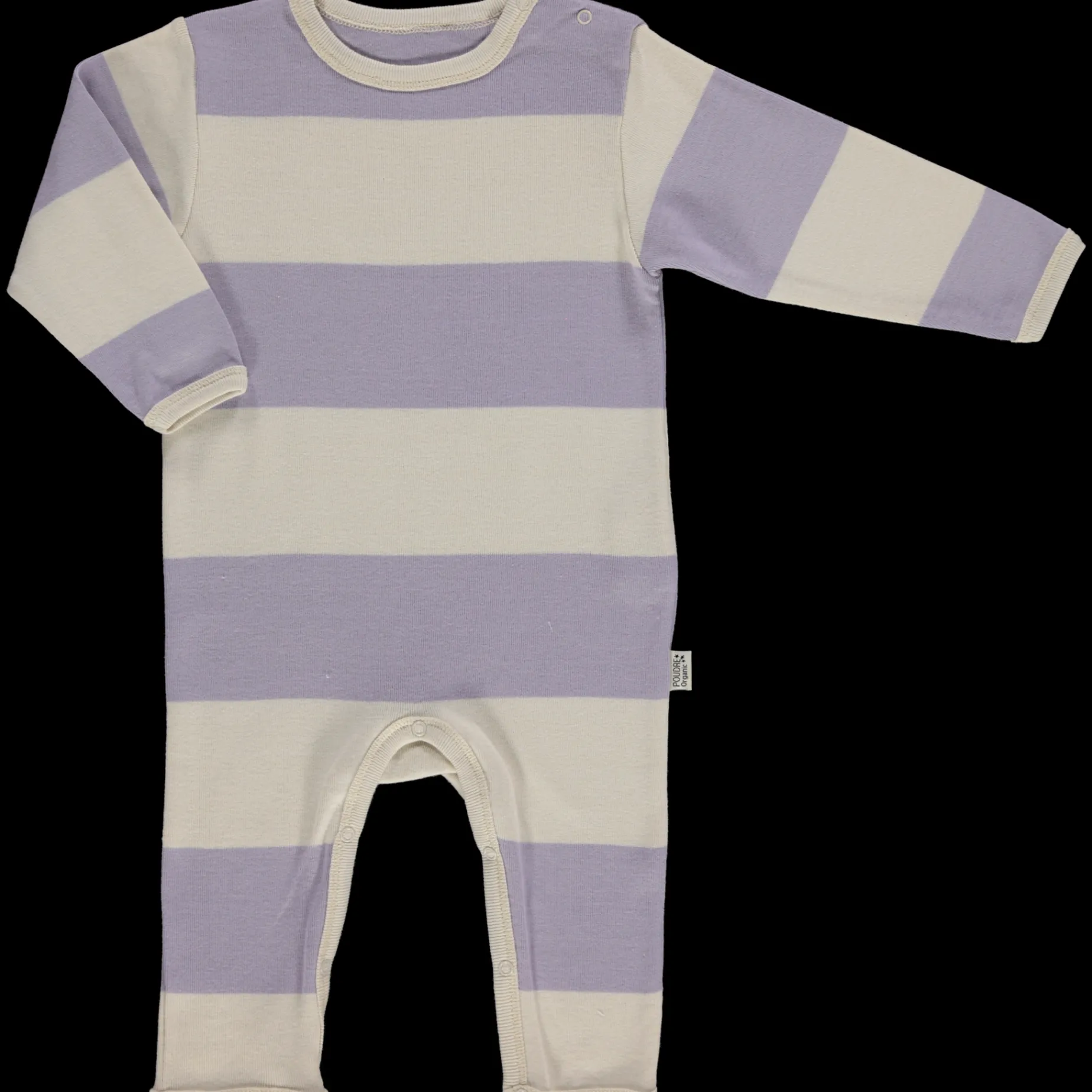Poudre Organic Pyjamas | PYJAMA ARMOISE Rayures Lavender RayuresLavender