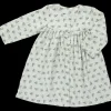 Poudre Organic Jupes & Robes | ROBE AUBÉPINE Fleurs Blue Fog Fleurs-Blue-Fog