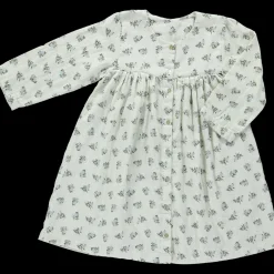 Poudre Organic Jupes & Robes | ROBE AUBÉPINE Fleurs Blue Fog Fleurs-Blue-Fog