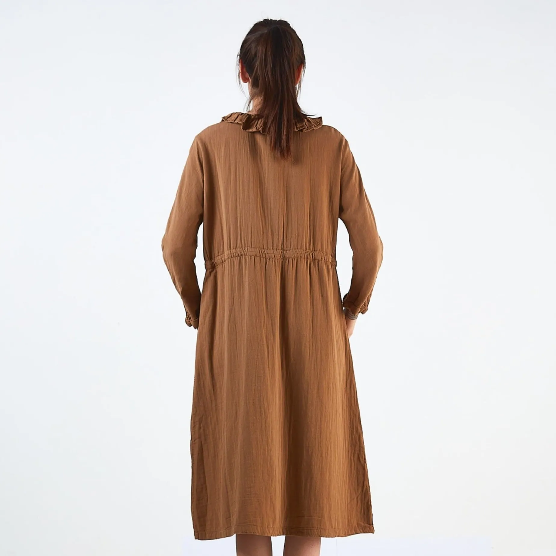Poudre Organic Jupes & Robes | ROBE AVENA Nuthatch
