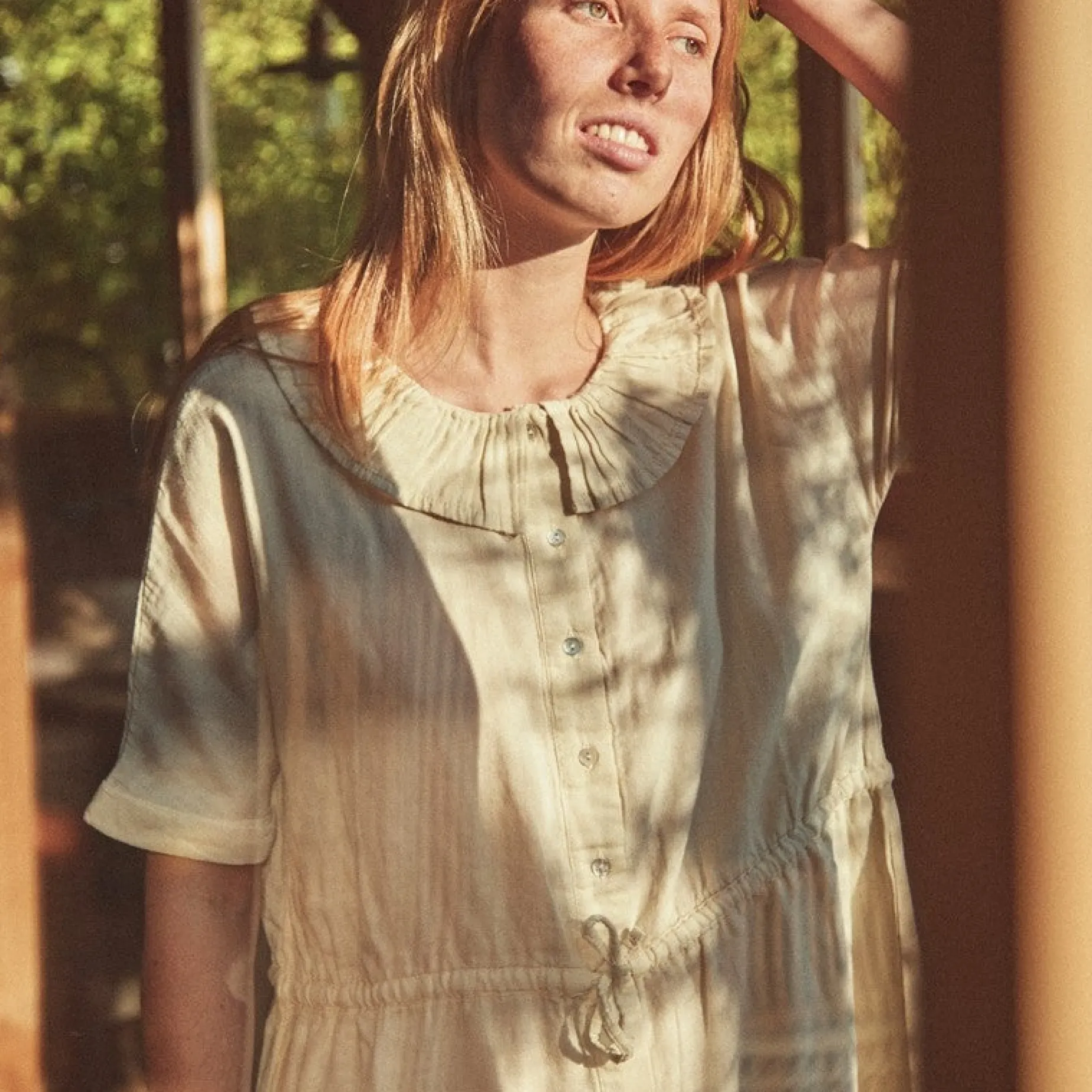 Poudre Organic Jupes & Robes | ROBE CAMARINE Almond Milk AlmondMilk