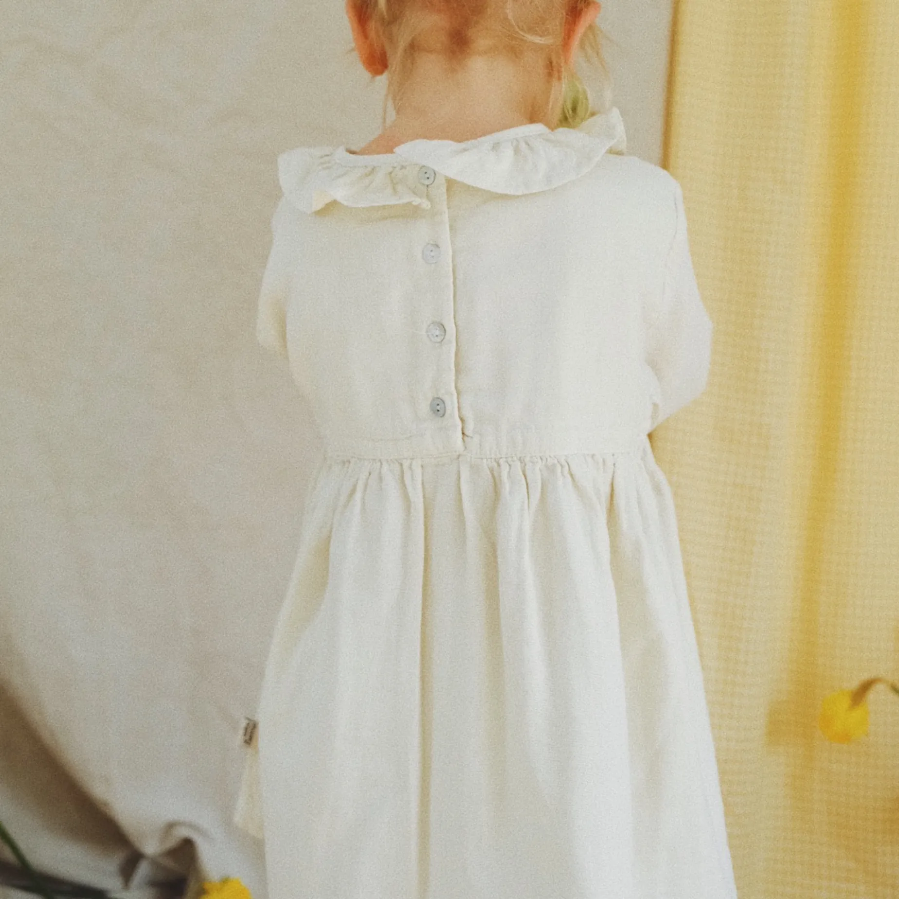 Poudre Organic Jupes & Robes | ROBE CAMPANULE Almond Milk AlmondMilk