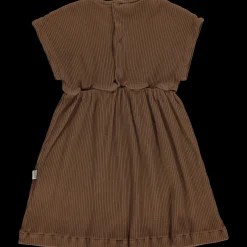 Poudre Organic Jupes & Robes | ROBE DAHLIA CÔTELÉ Toffee