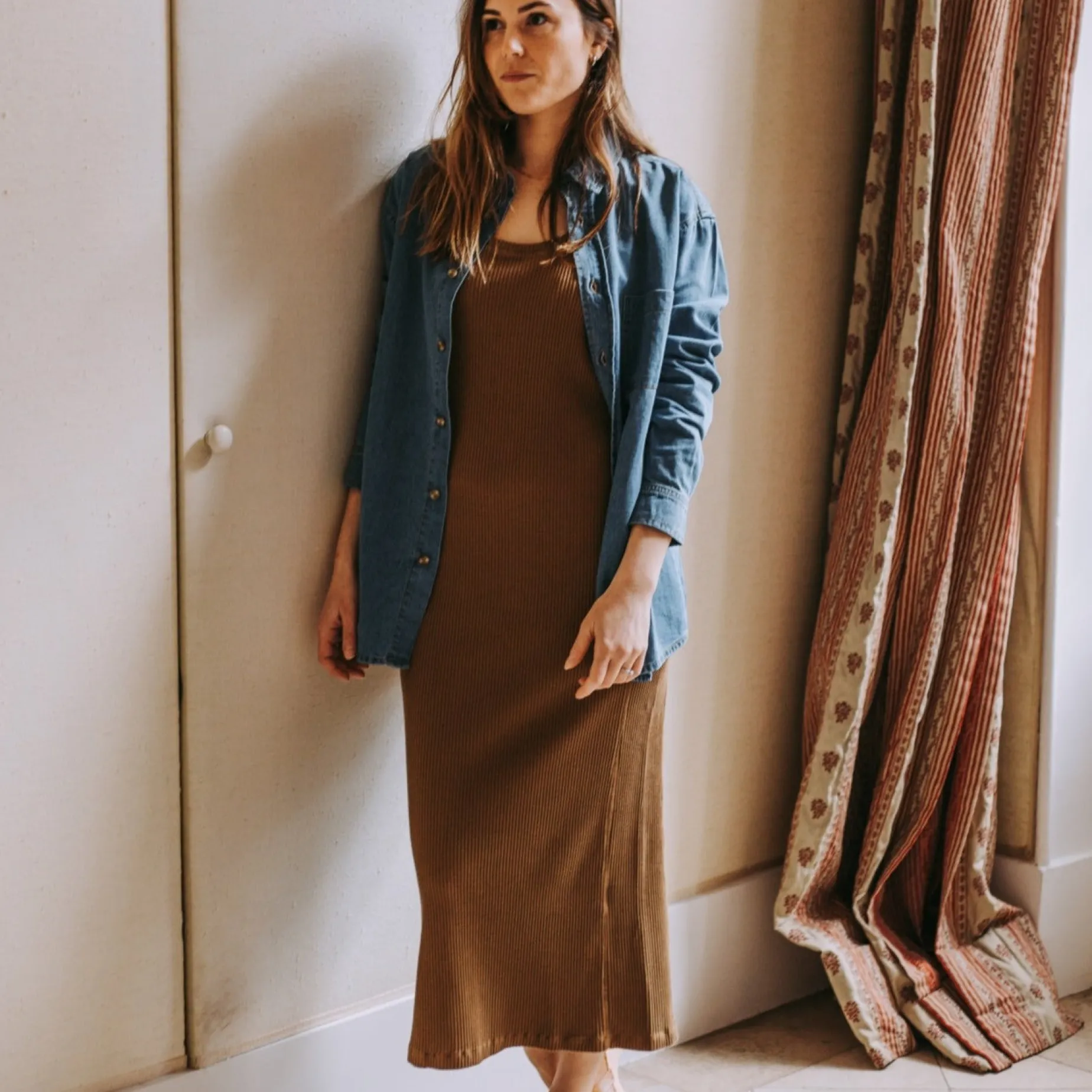 Poudre Organic Jupes & Robes | ROBE FÈVE Toffee