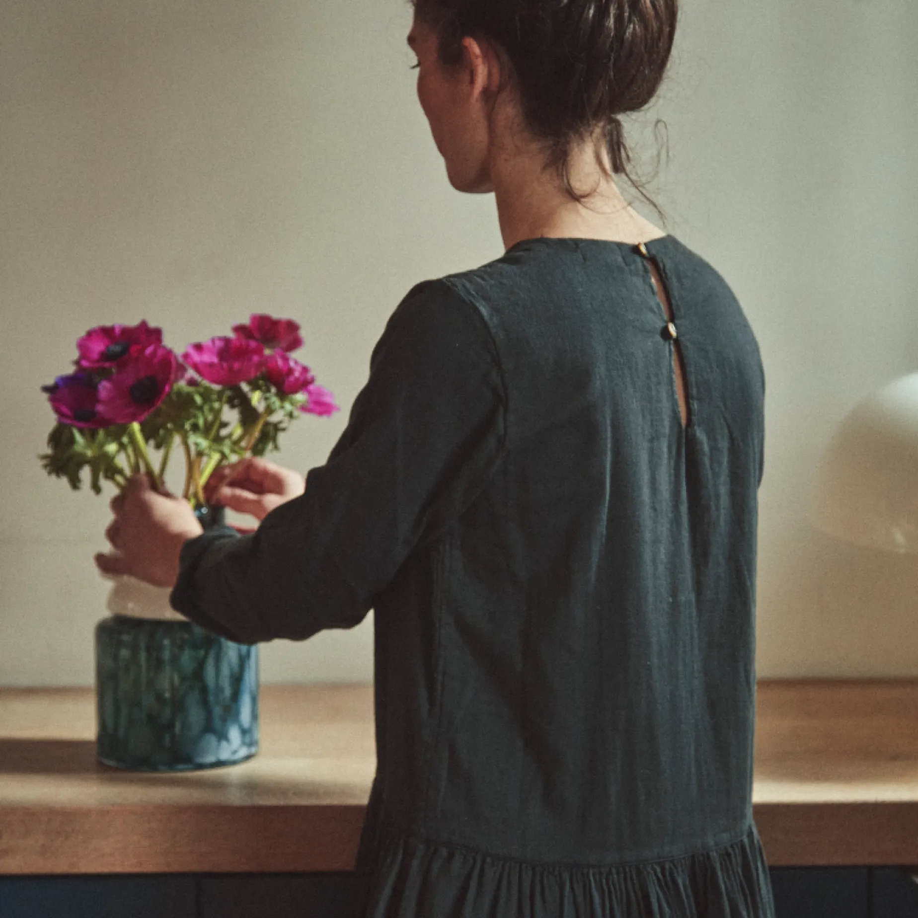 Poudre Organic Jupes & Robes | ROBE GAURA Pirate Black PirateBlack