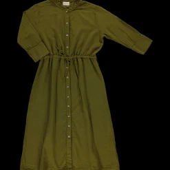 Poudre Organic Jupes & Robes | ROBE GIROFLE Fir Green FirGreen