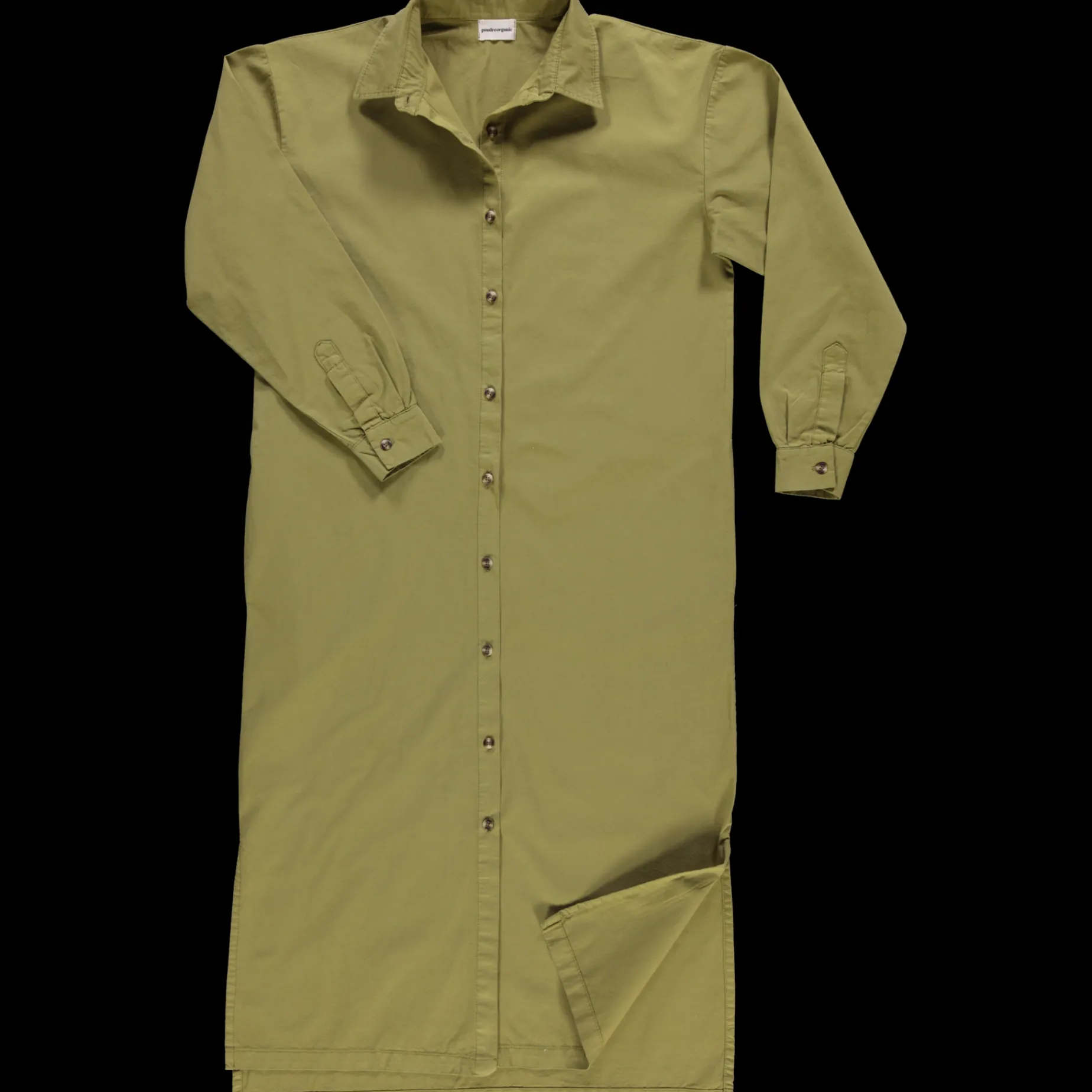Poudre Organic Jupes & Robes | ROBE LIS Green Moss GreenMoss