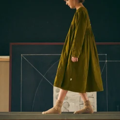 Poudre Organic Jupes & Robes | ROBE LISERON Fir Green FirGreen