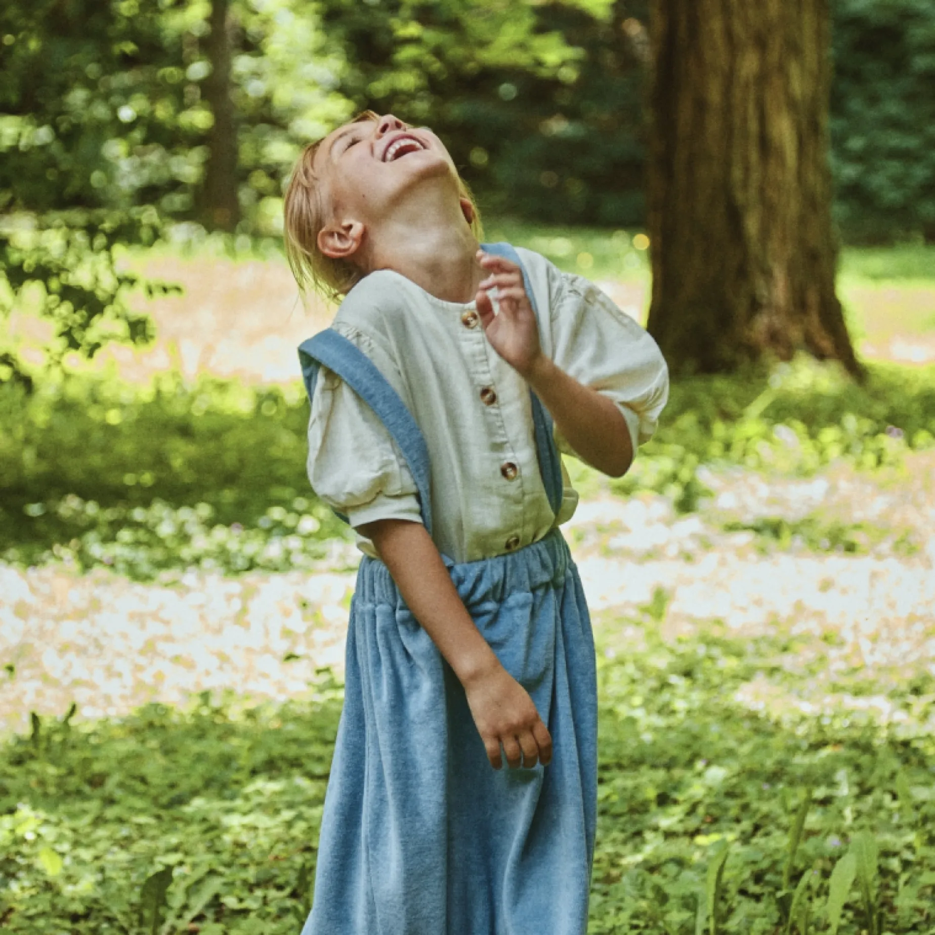 Poudre Organic Jupes & Robes | ROBE MUGUET ÉPONGE Blue Fog BlueFog