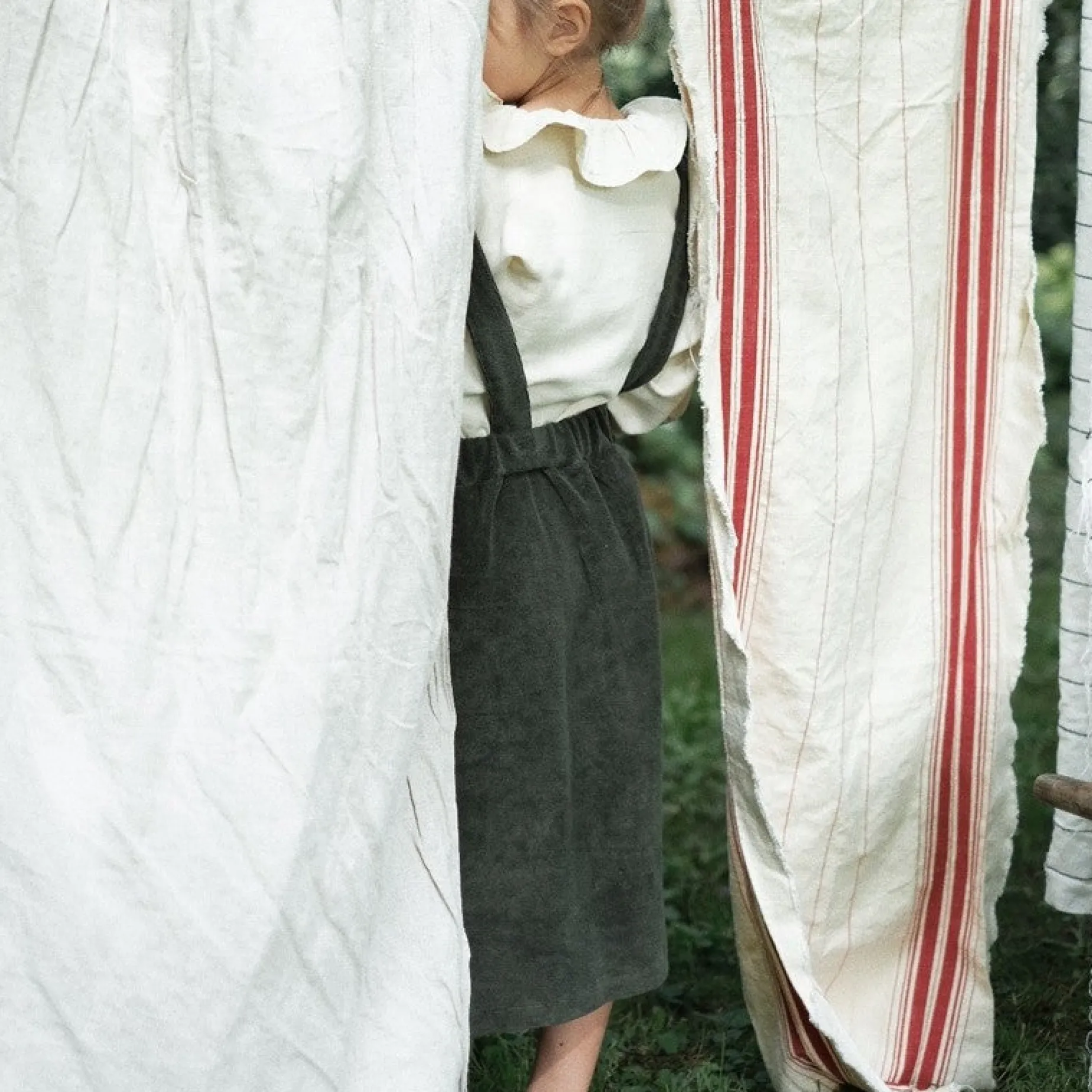 Poudre Organic Jupes & Robes | ROBE MUGUET ÉPONGE Forest Green ForestGreen