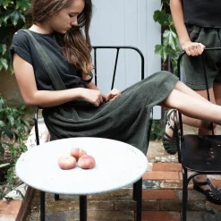 Poudre Organic Jupes & Robes | ROBE MUGUET ÉPONGE Forest Green ForestGreen