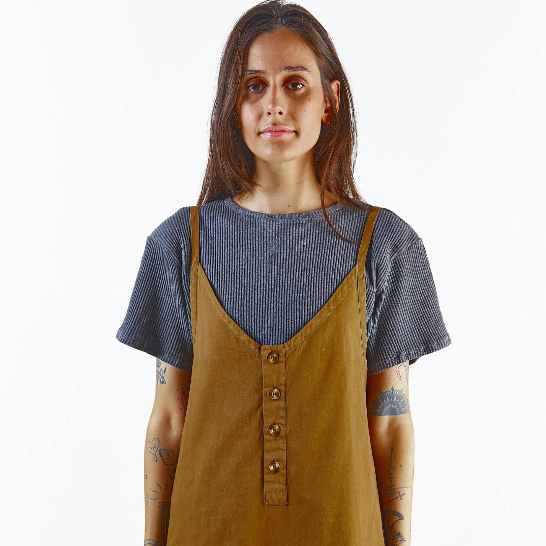 Poudre Organic Jupes & Robes | ROBE NARCISSE Nuthatch