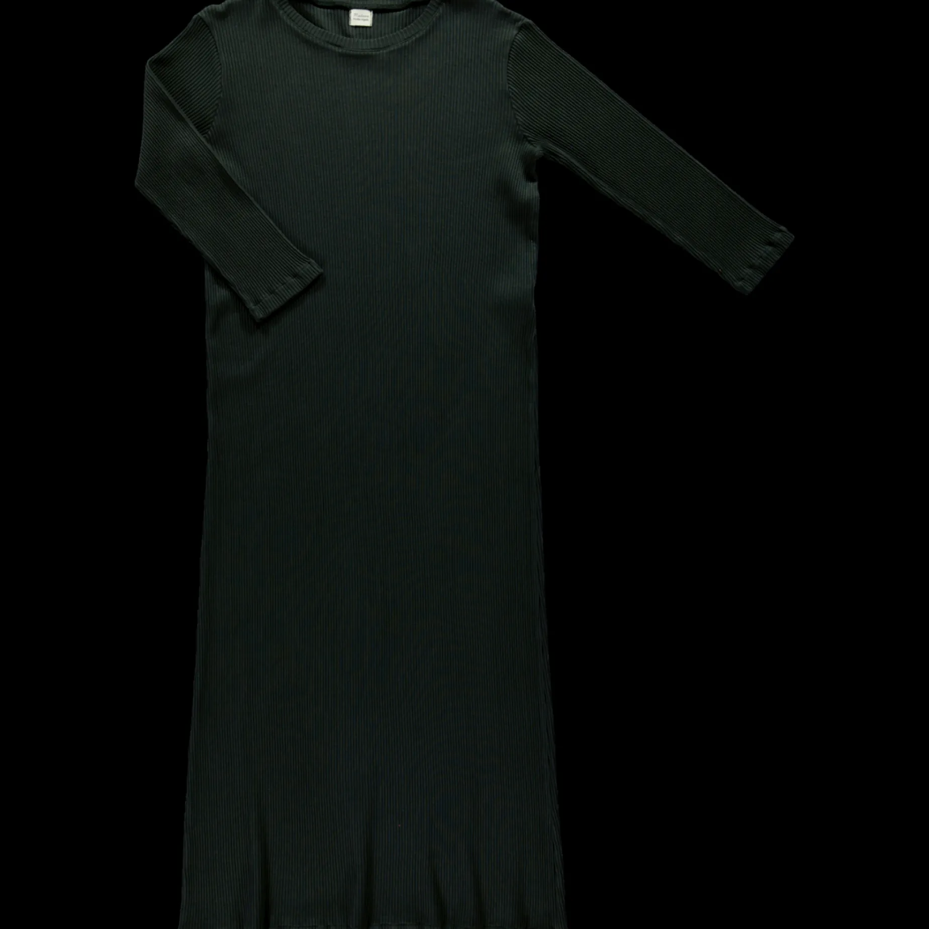 Poudre Organic Jupes & Robes | ROBE ORCHIDÉE CÔTELÉ ADULTE Pirate Black PirateBlack