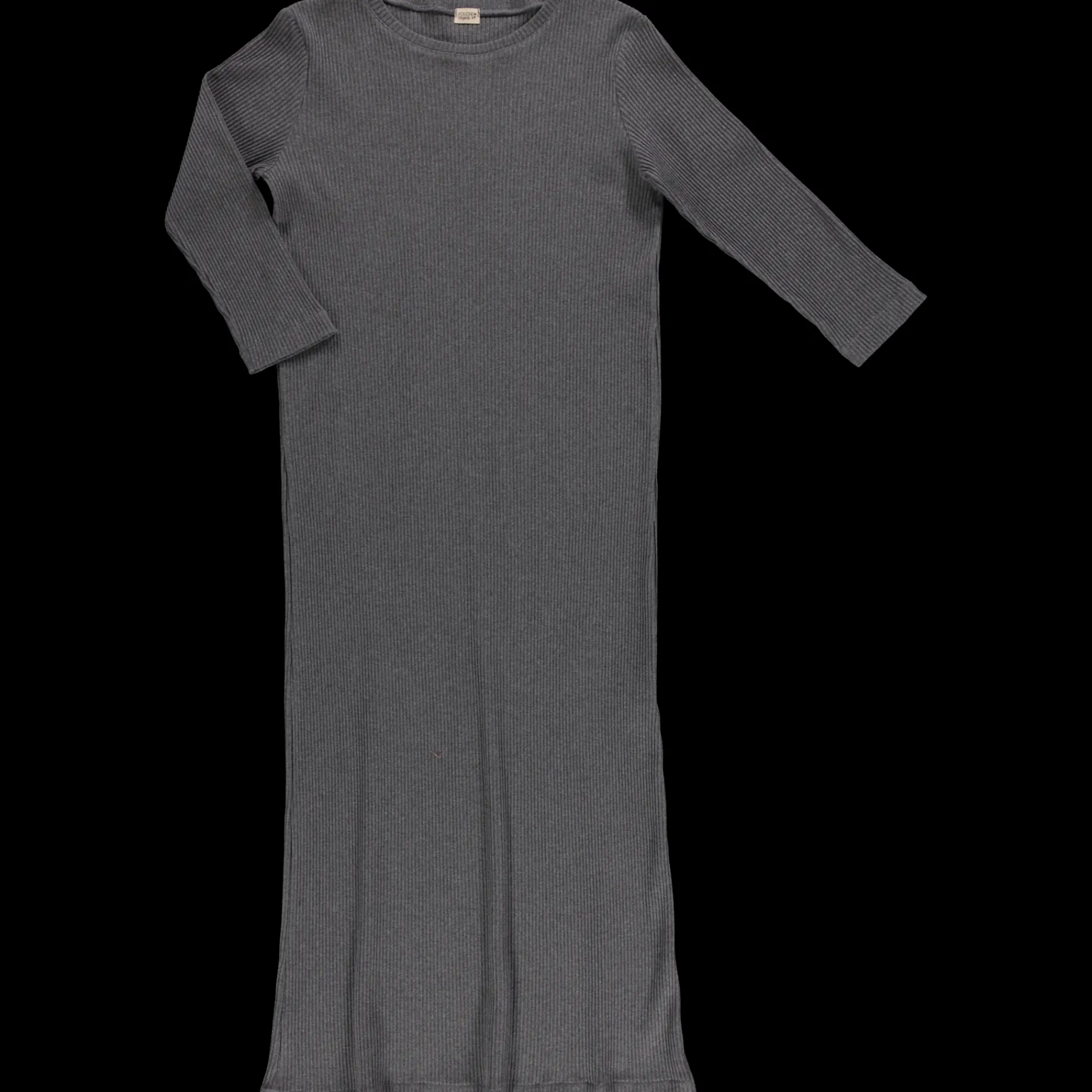 Poudre Organic Jupes & Robes | ROBE ORCHIDÉE CÔTELÉ ADULTE Anthracite