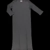 Poudre Organic Jupes & Robes | ROBE ORCHIDÉE CÔTELÉ KIDS Anthracite