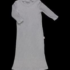 Poudre Organic Jupes & Robes | ROBE ORCHIDÉE CÔTELÉ KIDS Gris Clair Chiné GrisClairChiné