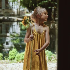 Poudre Organic Jupes & Robes | ROBE SANTOLINE Mimosa