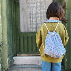 Poudre Organic Sacs | SAC CAROUBE Flowery Blue FloweryBlue