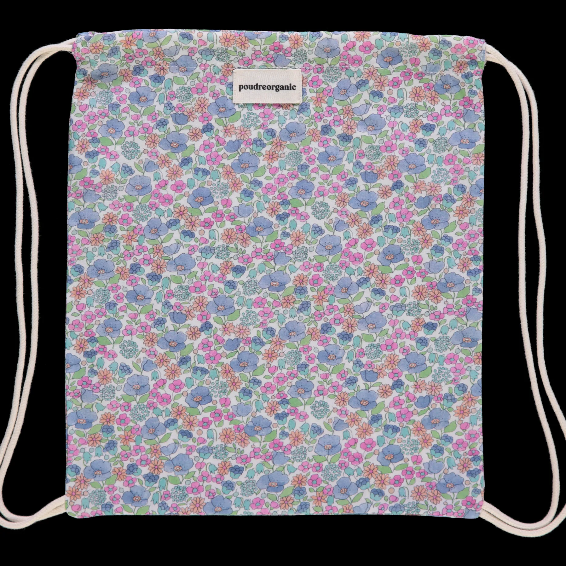Poudre Organic Sacs | SAC CAROUBE Flowery Blue FloweryBlue