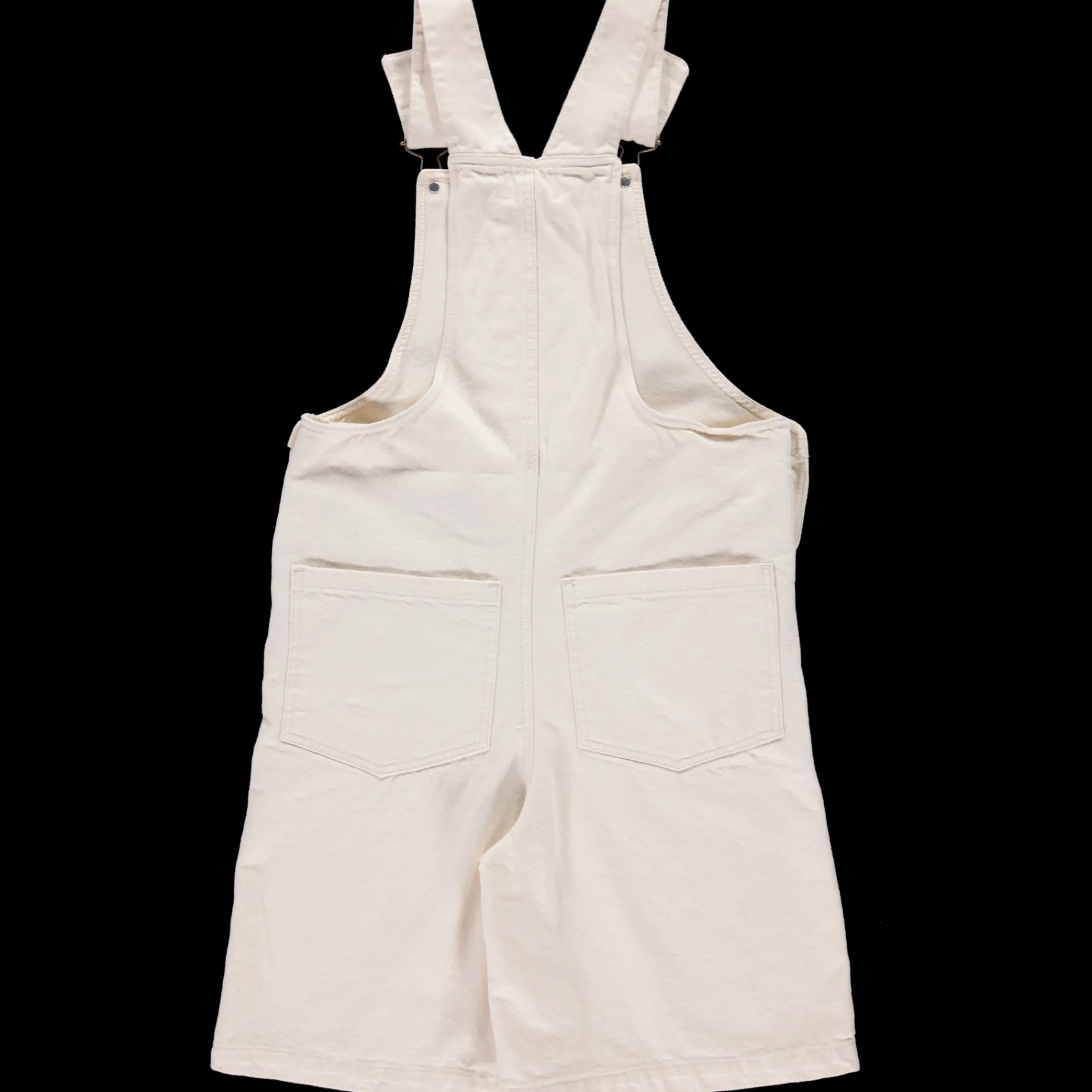 Poudre Organic Combinaisons & Salopettes | SALOPETTE PRUNE ADULTE Denim Écru Denim-Ecru