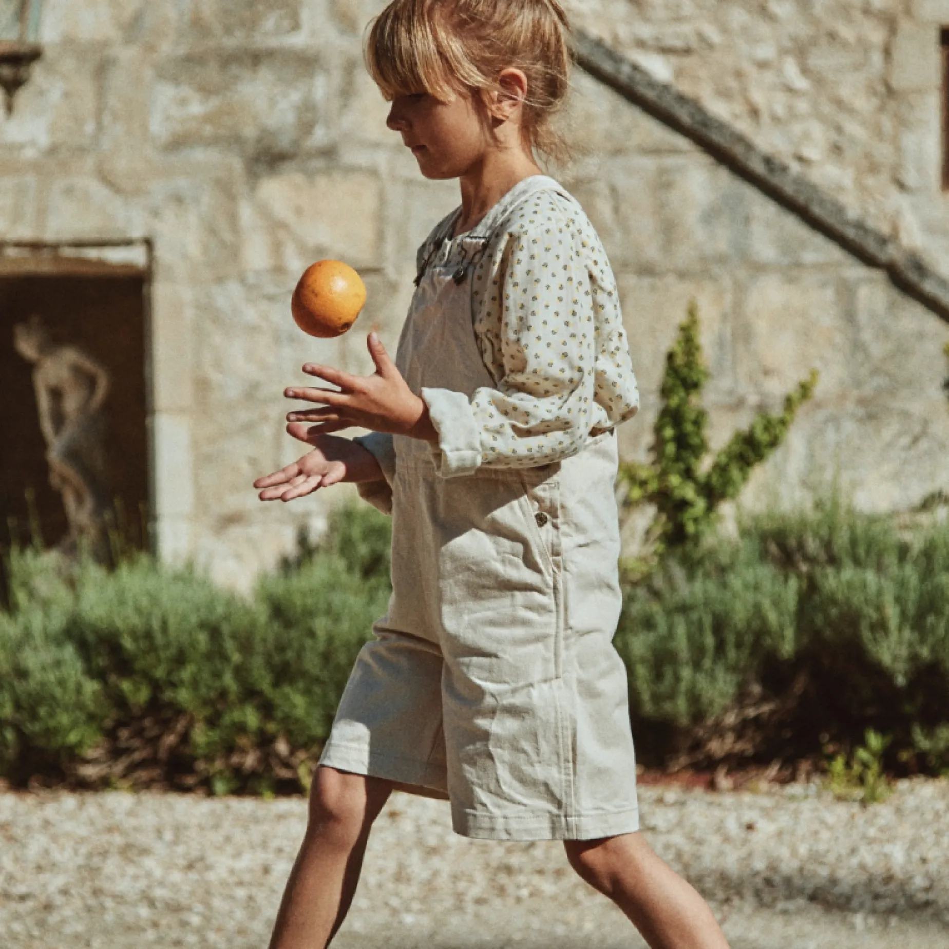 Poudre Organic Combinaisons & Salopettes | SALOPETTE PRUNE Denim Écru Denim-Ecru