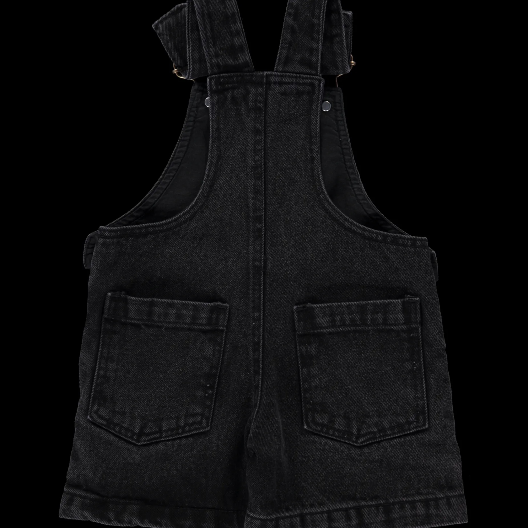 Poudre Organic Combinaisons & Salopettes | SALOPETTE PRUNE Denim Noir Denim-Noir