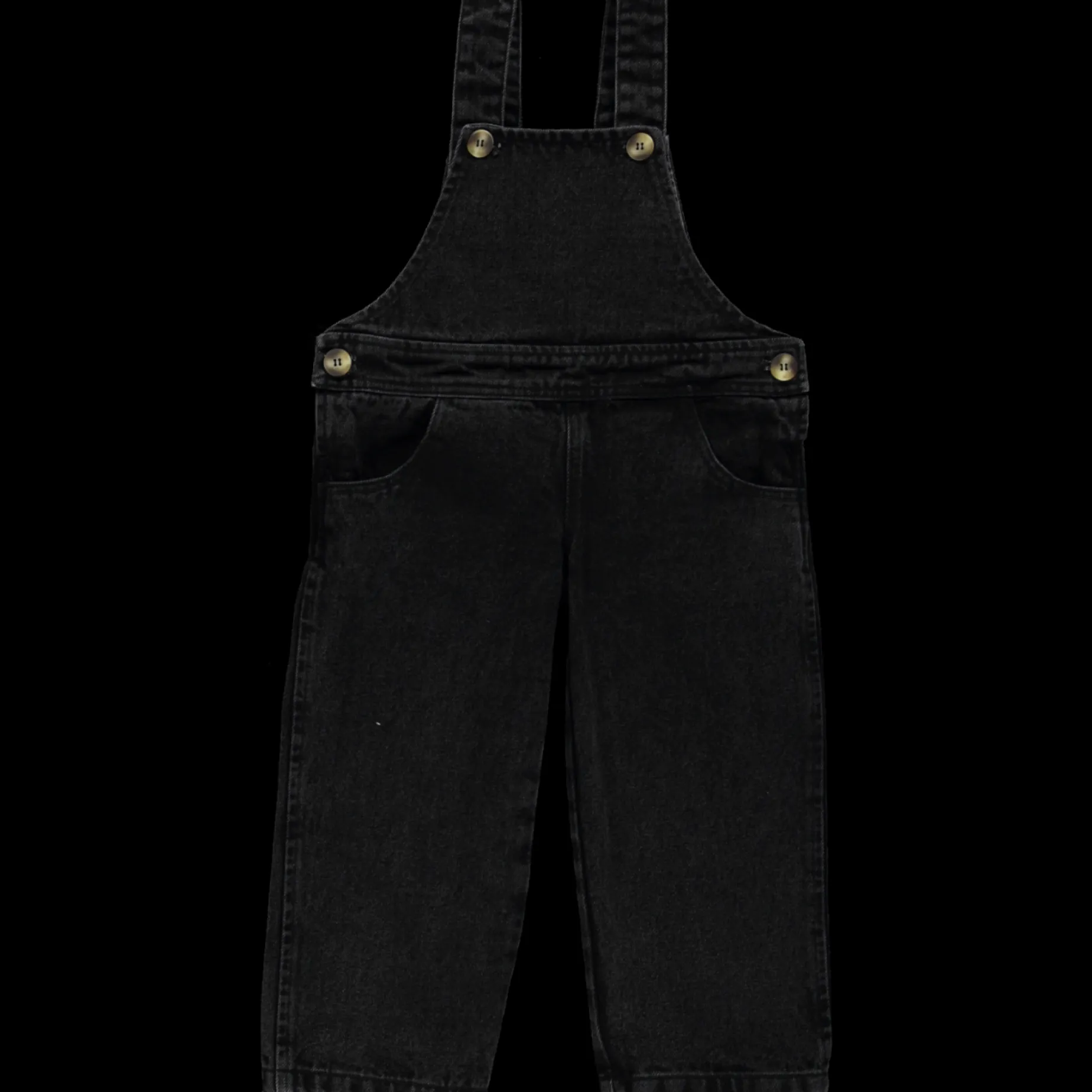 Poudre Organic Combinaisons & Salopettes | Combinaisons & Salopettes | SALOPETTE QUETSCHE Denim Noir Denim-Noir