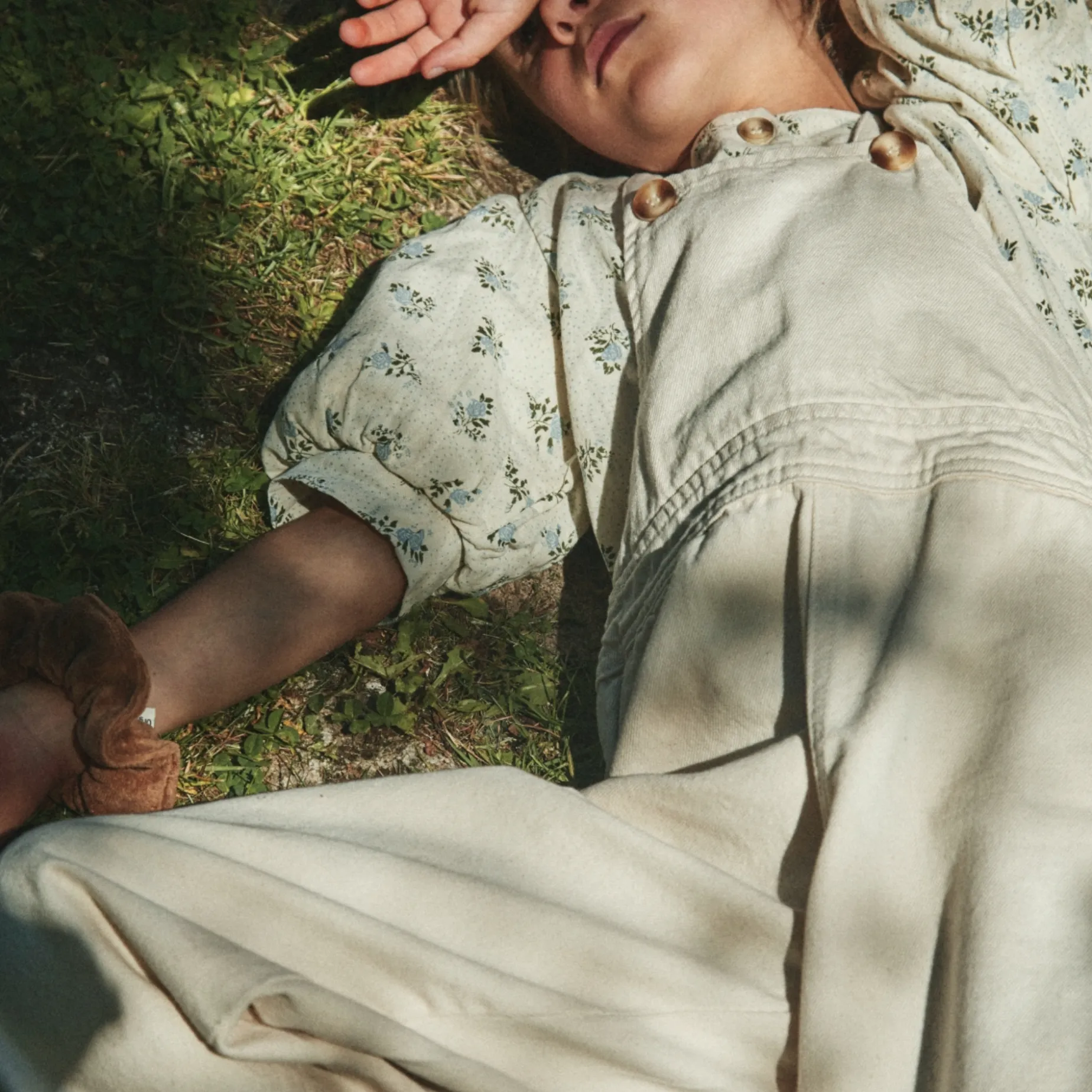 Poudre Organic Combinaisons & Salopettes | Combinaisons & Salopettes | SALOPETTE QUETSCHE Denim Écru Denim-Ecru