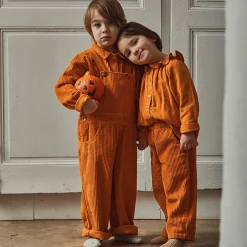 Poudre Organic Combinaisons & Salopettes | Duos Kids/adultes | SALOPETTE QUETSCHE VELOURS CÔTELÉ Desert Sun DesertSun