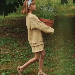 Poudre Organic Bloomers & Shorts | SHORT GINGEMBRE Biscotti
