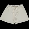 Poudre Organic Homewear | Shorts | SHORT HORTENSIA CÔTELÉ Almond Milk AlmondMilk