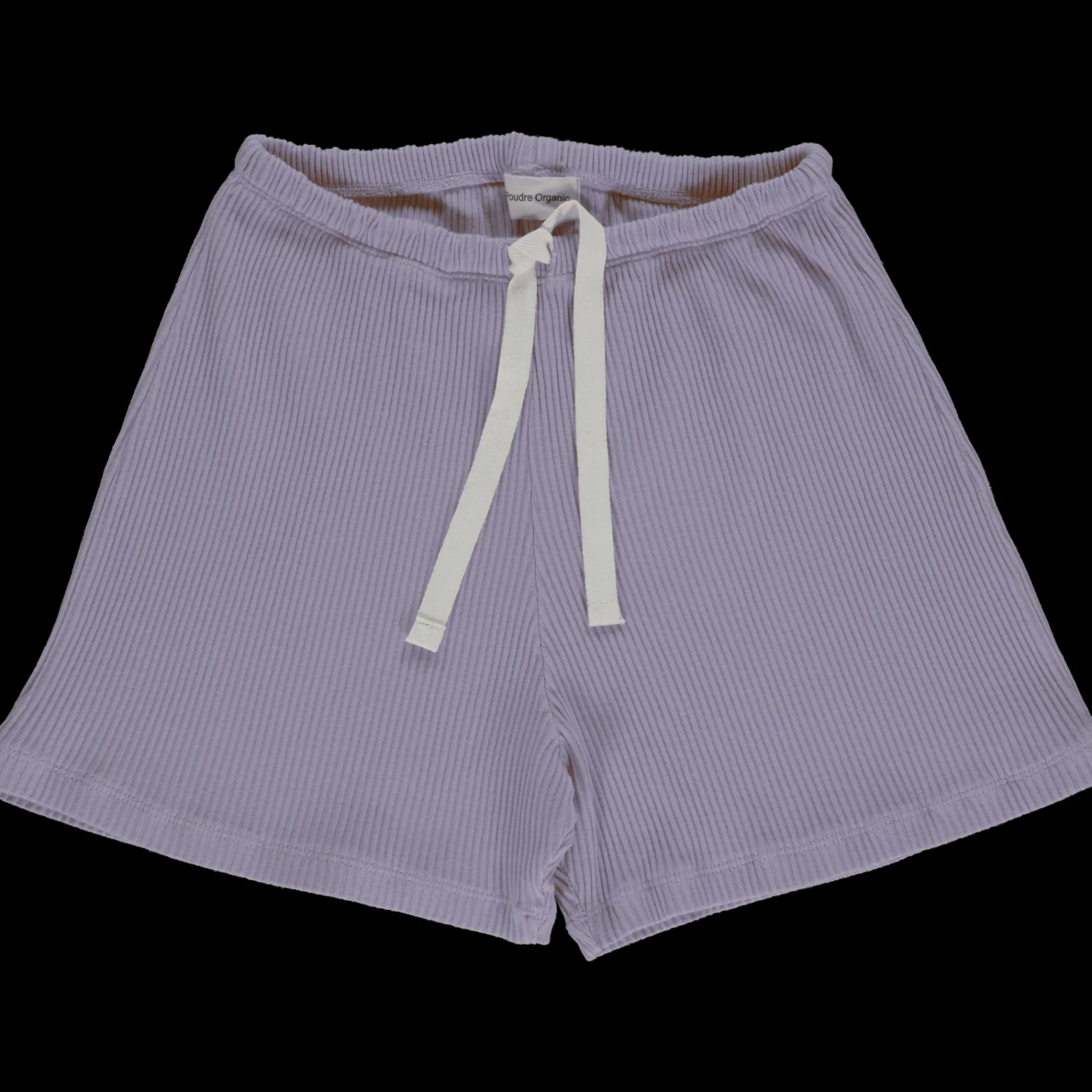 Poudre Organic Homewear | Shorts | SHORT HORTENSIA CÔTELÉ Lavender Aura LavenderAura