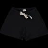Poudre Organic Homewear | Shorts | SHORT HORTENSIA CÔTELÉ Pirate Black PirateBlack