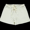 Poudre Organic Homewear | Shorts | SHORT HORTENSIA ÉPONGE Almond Milk AlmondMilk