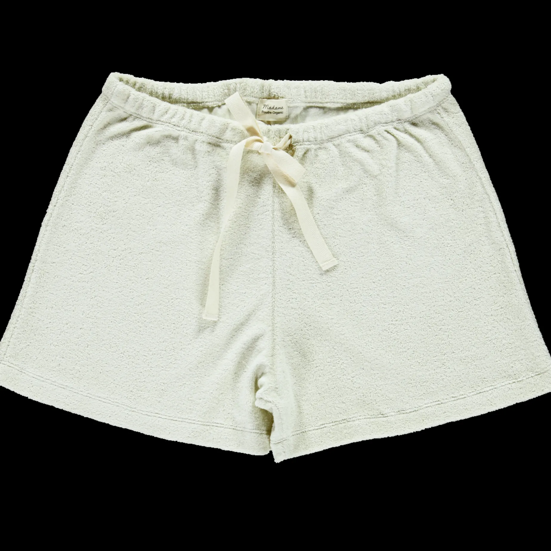 Poudre Organic Homewear | Shorts | SHORT HORTENSIA ÉPONGE Almond Milk AlmondMilk