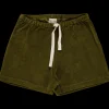 Poudre Organic Shorts | SHORT HORTENSIA VELOURS Fir Green FirGreen