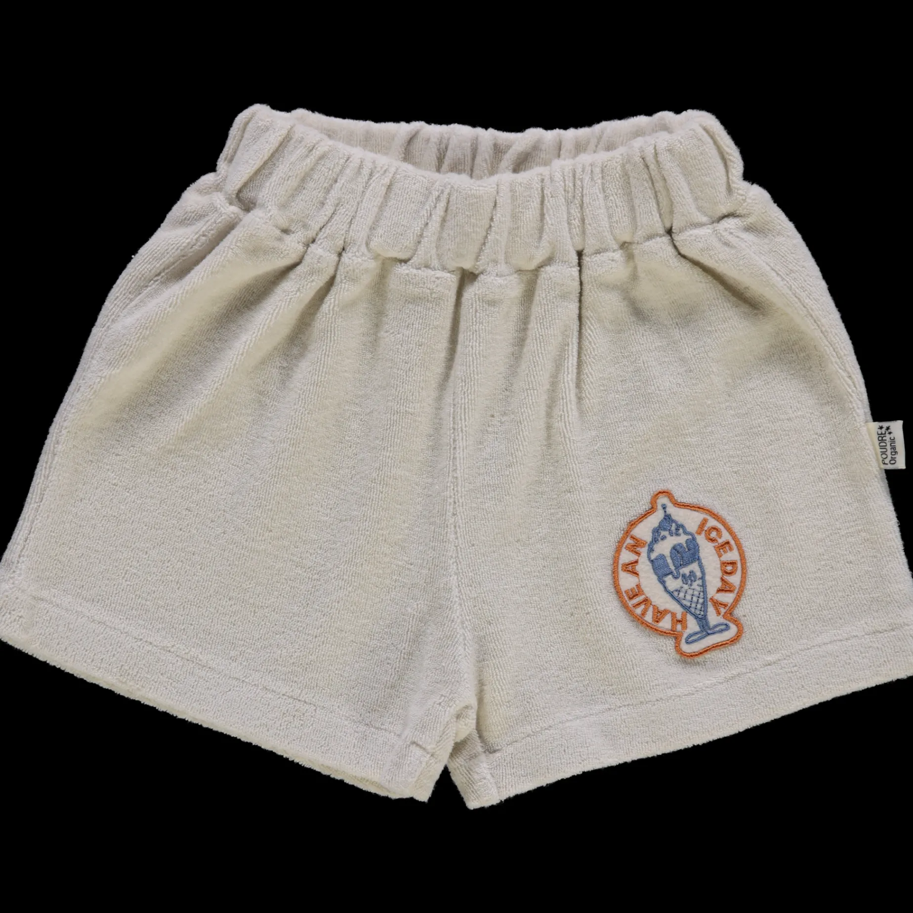 Poudre Organic Bloomers & Shorts | SHORT OEILLET ICE-CREAM Almond Milk Ice-creamAlmondMilk