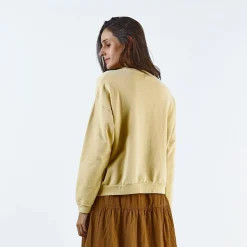 Poudre Organic Homewear | Sweatshirts | SWEATSHIRT ACENTRA Sahara Sun SaharaSun