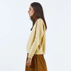 Poudre Organic Homewear | Sweatshirts | SWEATSHIRT ACENTRA Sahara Sun SaharaSun