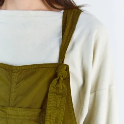 Poudre Organic Homewear | Sweatshirts | SWEATSHIRT ACENTRA VELOURS Almond Milk AlmondMilk