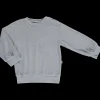 Poudre Organic Sweatshirts | SWEATSHIRT CASSANDRE ÉPONGE Pearl Blue PearlBlue