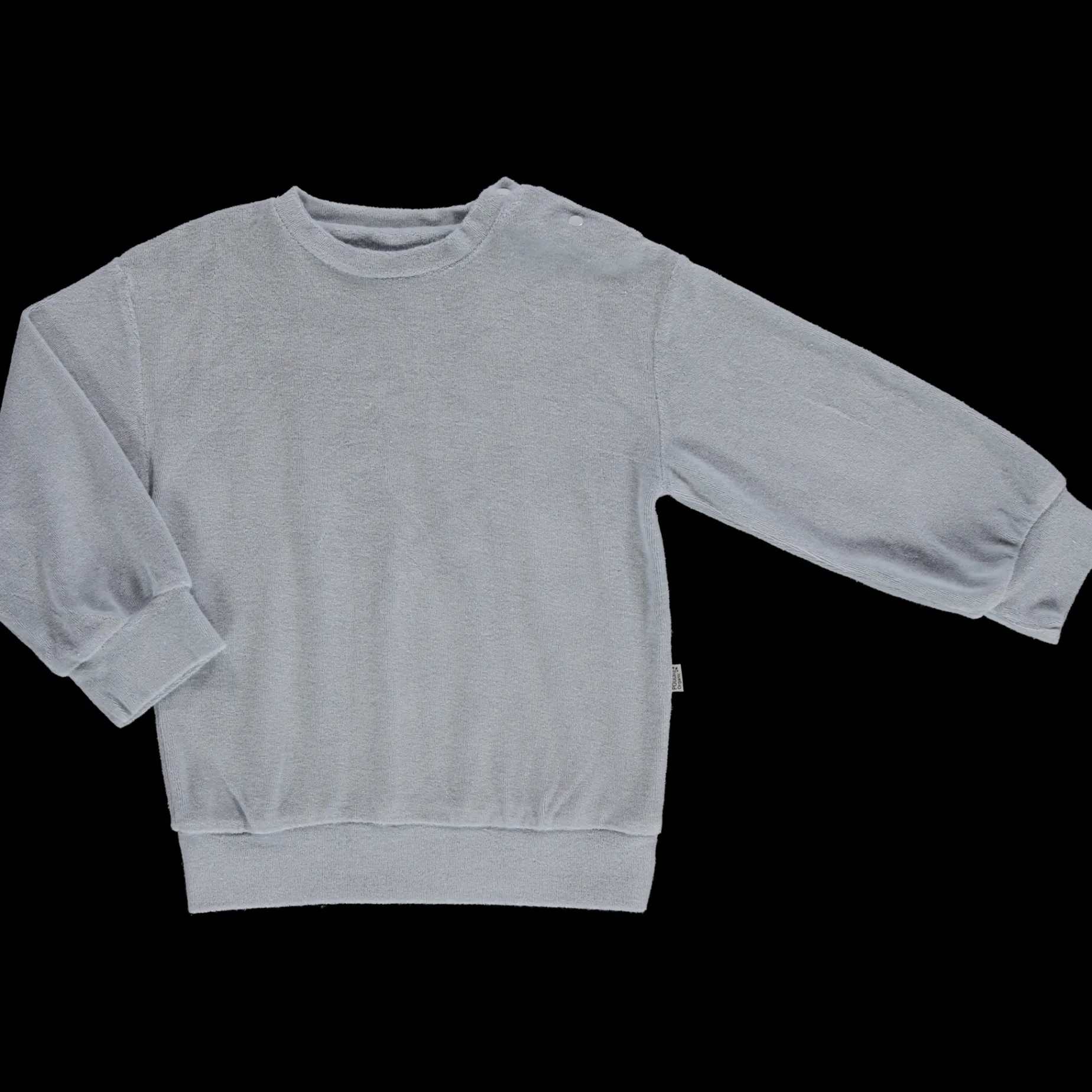 Poudre Organic Sweatshirts | SWEATSHIRT CASSANDRE ÉPONGE Pearl Blue PearlBlue
